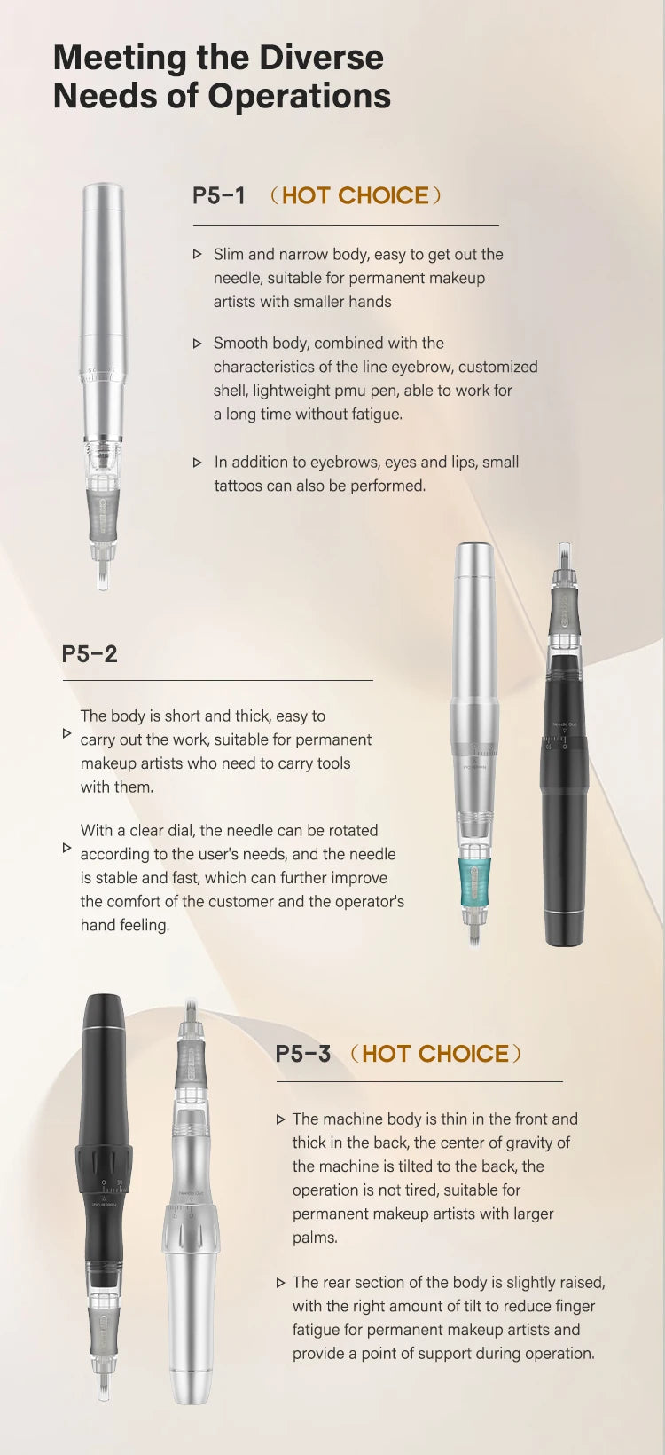 FAMISOO Tattoo Machnie Permanent Makeup Machines Makeup Tattoo Pen for Eyeliner Lip Eyebrow Permanent Makeup Tattoo Supplies