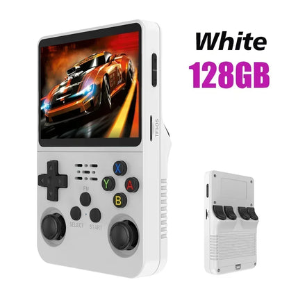 128GB/64GB R36S Retro Handheld Video Game Console Linux System 3.5 Inch IPS Screen Portable Pocket Video Player Games Boy Gift