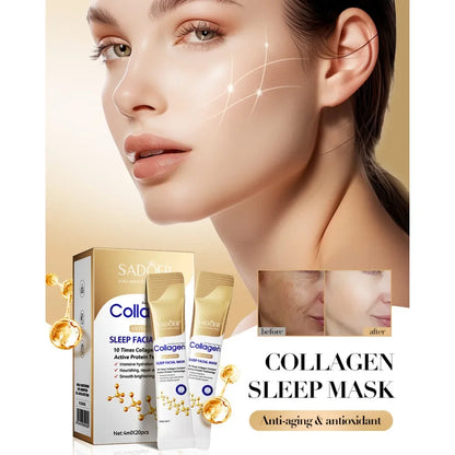 30/20 pcs SADOER Collagen Sleeping Facial Masks