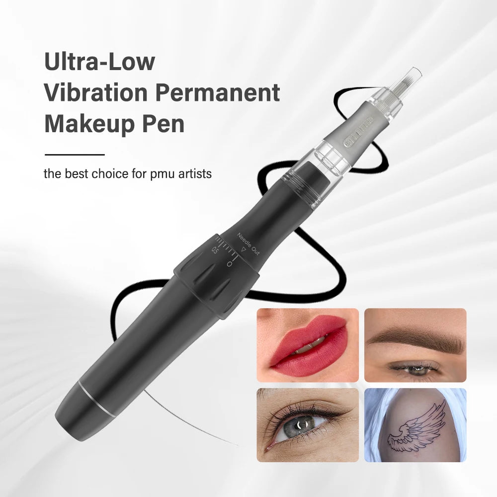 FAMISOO Tattoo Machnie Permanent Makeup Machines Makeup Tattoo Pen for Eyeliner Lip Eyebrow Permanent Makeup Tattoo Supplies