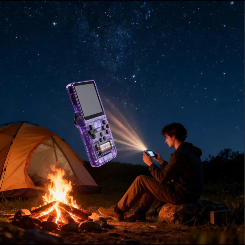 128GB/64GB R36S Retro Handheld Video Game Console Linux System 3.5 Inch IPS Screen Portable Pocket Video Player Games Boy Gift