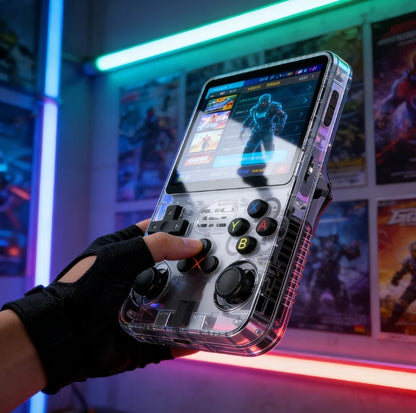 128GB/64GB R36S Retro Handheld Video Game Console Linux System 3.5 Inch IPS Screen Portable Pocket Video Player Games Boy Gift