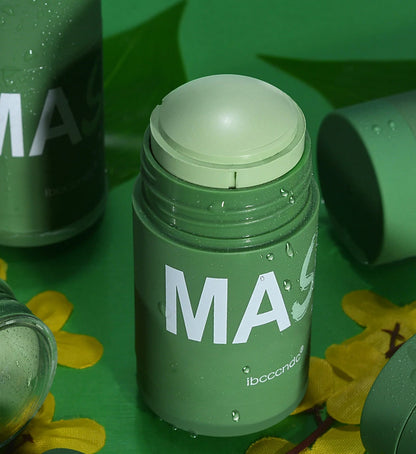 40g Face Clean Mask Rose/Green Tea Extract Cleansing Stick Deep Moisturizing Shrink Pores Blackhead Film Smear Oil Control Mask