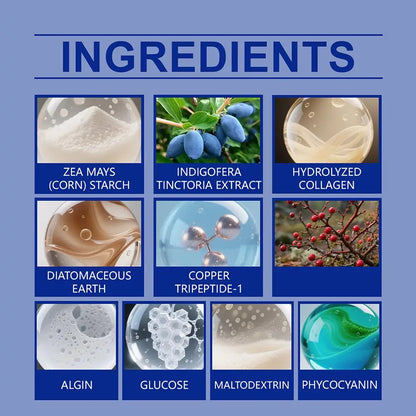 Cleansing Brightening Mask Powder Gentle Cleansing Moisturizing Smooth Skin Daily Care Mask Powder Firm,Reduces Wrinkles & Fine