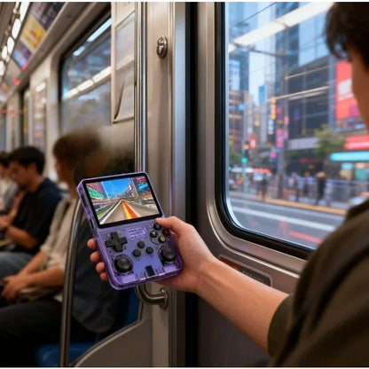 128GB/64GB R36S Retro Handheld Video Game Console Linux System 3.5 Inch IPS Screen Portable Pocket Video Player Games Boy Gift