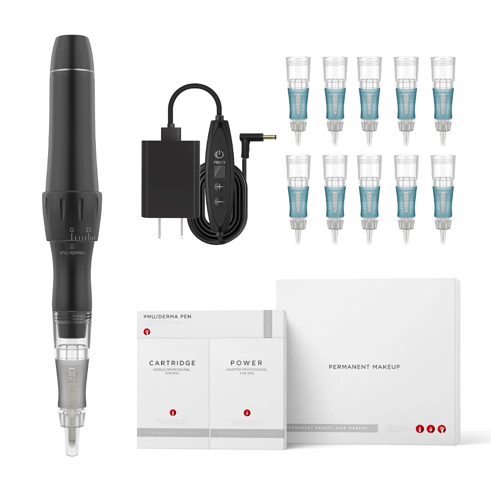 FAMISOO Tattoo Machnie Permanent Makeup Machines Makeup Tattoo Pen for Eyeliner Lip Eyebrow Permanent Makeup Tattoo Supplies