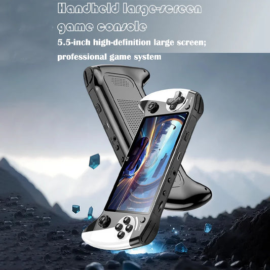 X9 portable game console, 5.5-inch HD screen, multiple languages, retro GBA Arcade video, 8 simulators with 360° non-slip joysti