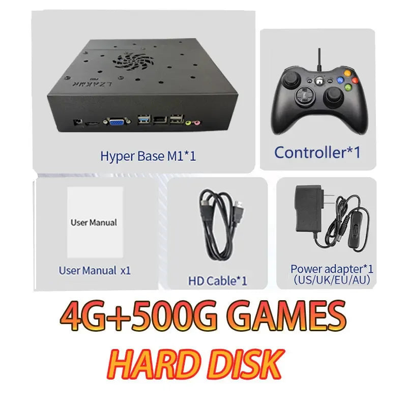 8G Ram 2T Rom New Upgrade Retro Gaming Device 70000+ Games for Wii 260 PS2 DC PSP GAMECUBE 2T Loaded X8 Pro Console Windows 11