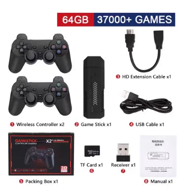 Handheld Game Console X2 Plus 256G 4K Ultra HD Screen 50000 Plus Retro Games Wireless HDMI TV Out 50 Plus Emulators