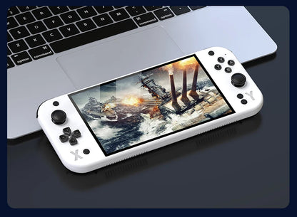 G90 7 inch 64GB 4000mAh high definition arcade handheld game console for PSP/PS1 nostalgic retro TV game controller