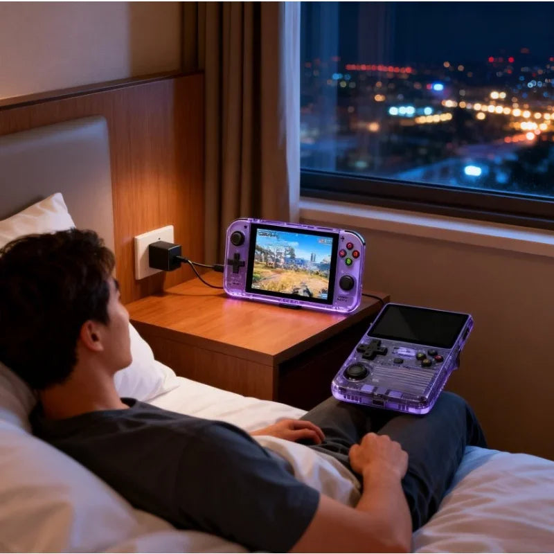 128GB/64GB R36S Retro Handheld Video Game Console Linux System 3.5 Inch IPS Screen Portable Pocket Video Player Games Boy Gift