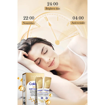 30/20 pcs SADOER Collagen Sleeping Facial Masks