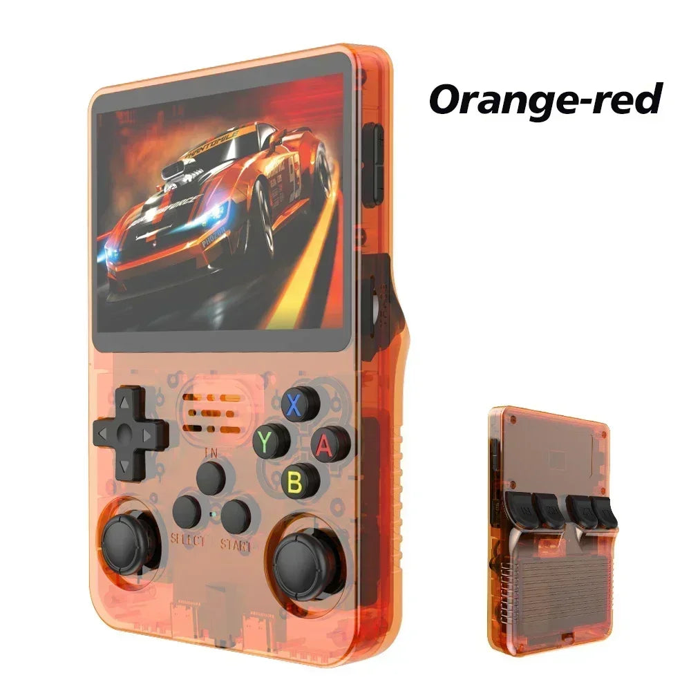 128GB/64GB R36S Retro Handheld Video Game Console Linux System 3.5 Inch IPS Screen Portable Pocket Video Player Games Boy Gift
