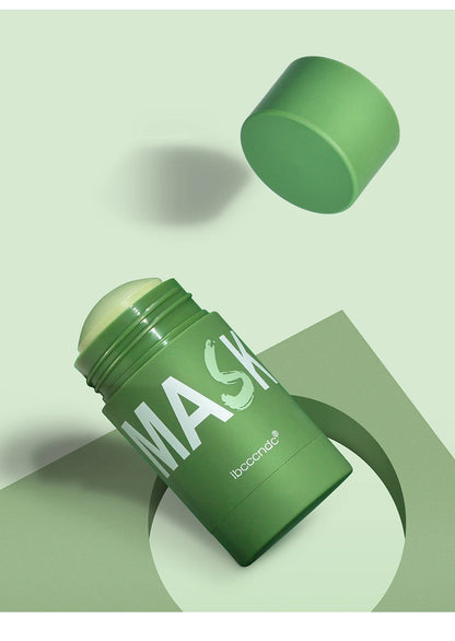 40g Face Clean Mask Rose/Green Tea Extract Cleansing Stick Deep Moisturizing Shrink Pores Blackhead Film Smear Oil Control Mask