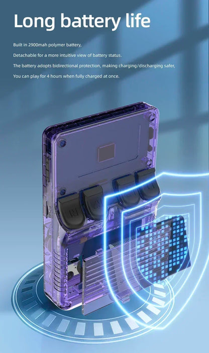 128GB/64GB R36S Retro Handheld Video Game Console Linux System 3.5 Inch IPS Screen Portable Pocket Video Player Games Boy Gift