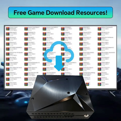 NEW 2TB Pico8 Retro Game Console Loaded 70000+ Games for Wii PS2 DC PSP GAMECUBE Plug-and-Play On TV Windows 11 Children's Gift