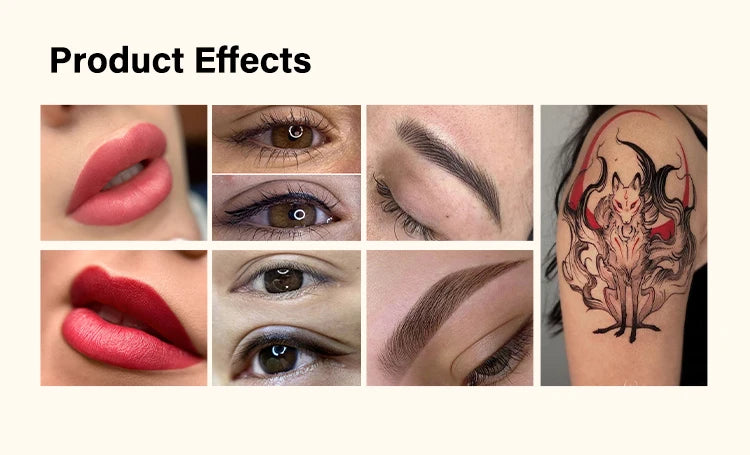 FAMISOO Tattoo Machnie Permanent Makeup Machines Makeup Tattoo Pen for Eyeliner Lip Eyebrow Permanent Makeup Tattoo Supplies