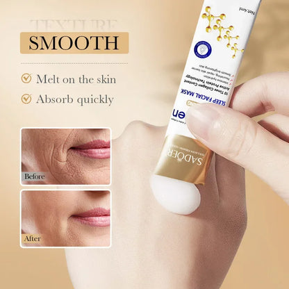 30/20 pcs SADOER Collagen Sleeping Facial Masks