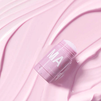 40g Face Clean Mask Rose/Green Tea Extract Cleansing Stick Deep Moisturizing Shrink Pores Blackhead Film Smear Oil Control Mask