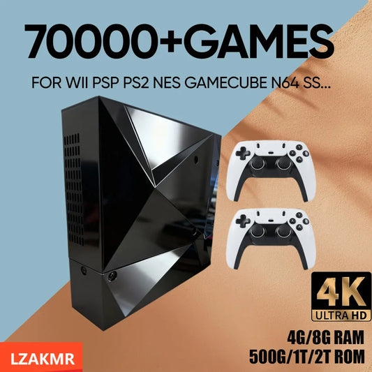 NEW 2TB Pico8 Retro Game Console Loaded 70000+ Games for Wii PS2 DC PSP GAMECUBE Plug-and-Play On TV Windows 11 Children's Gift