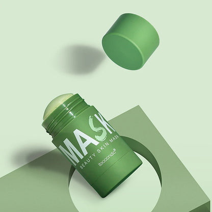 40g Face Clean Mask Rose/Green Tea Extract Cleansing Stick Deep Moisturizing Shrink Pores Blackhead Film Smear Oil Control Mask