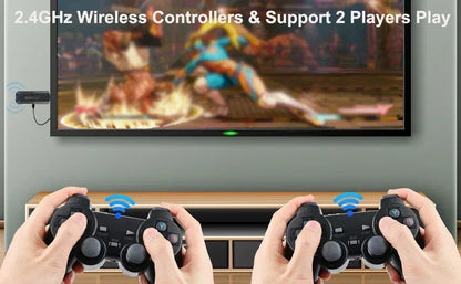 Handheld Game Console X2 Plus 256G 4K Ultra HD Screen 50000 Plus Retro Games Wireless HDMI TV Out 50 Plus Emulators