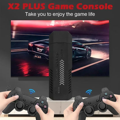 Handheld Game Console X2 Plus 256G 4K Ultra HD Screen 50000 Plus Retro Games Wireless HDMI TV Out 50 Plus Emulators